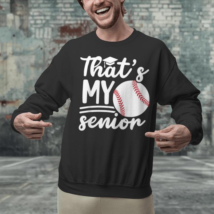 My Senior Baseball Senior Mom 2026 Baseball Senior Mama Unisex Sweatshirt