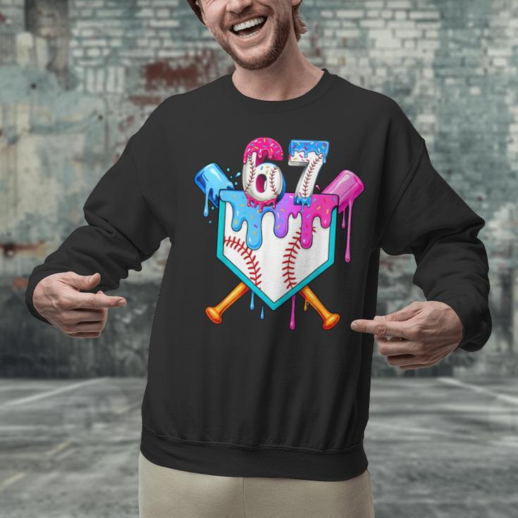Six Seven Baseball Respect The Drip Boys Baseball Unisex Sweatshirt