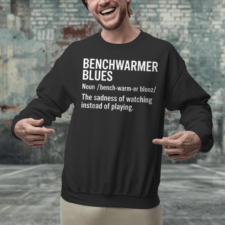 Sport Definition Baseball Soccer Benchwarmer Blues Unisex Sweatshirt Sport Definition Baseball Soccer Benchwarmer Blues Unisex Sweatshirt