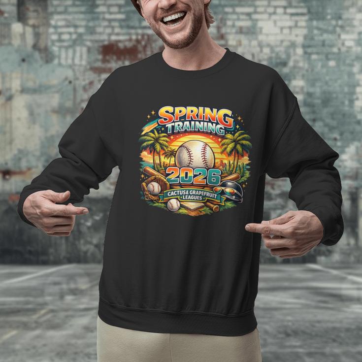 Spring Training 2026 Retro Baseball Palm Cactus Unisex Sweatshirt Spring Training 2026 Retro Baseball Palm Cactus Unisex Sweatshirt