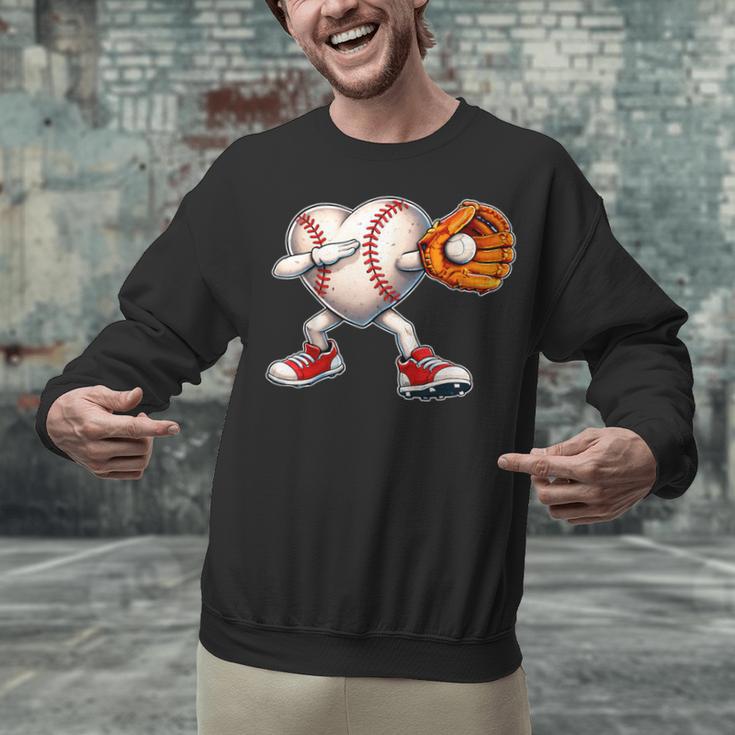 Valentine Baseball Heart Sport Love Valentines Day Boys Kids Unisex Sweatshirt Valentine Baseball Heart Sport Love Valentines Day Boys Kids Unisex Sweatshirt
