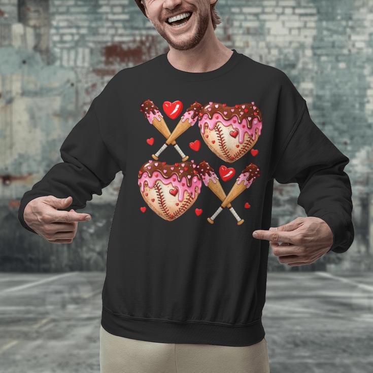 Valentines Day Drip Heart Baseball XOXO Boys Kids Men Sport Unisex Sweatshirt Valentines Day Drip Heart Baseball XOXO Boys Kids Men Sport Unisex Sweatshirt