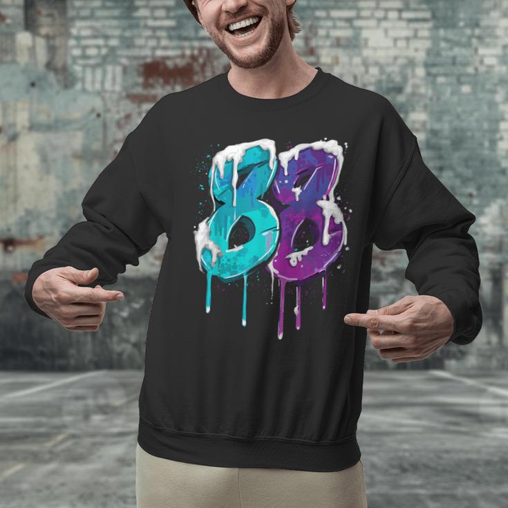 Vintage Baseball 88 Number Unisex Sweatshirt Vintage Baseball 88 Number Unisex Sweatshirt