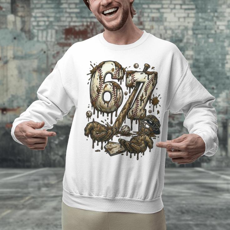 67 Baseball Six Seven Baseball 6 7 Kids Boys Girls Unisex Sweatshirt 67 Baseball Six Seven Baseball 6 7 Kids Boys Girls Unisex Sweatshirt