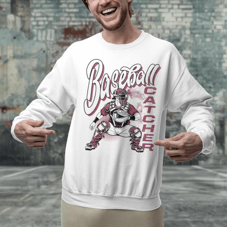 Baseball Catcher Gear Home Plate Premium Tri-Blend Unisex Sweatshirt Baseball Catcher Gear Home Plate Premium Tri-Blend Unisex Sweatshirt