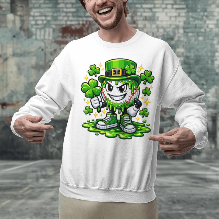 Baseball Drip Icecream Apparel Youth Boy St Patrick Day Unisex Sweatshirt Baseball Drip Icecream Apparel Youth Boy St Patrick Day Unisex Sweatshirt