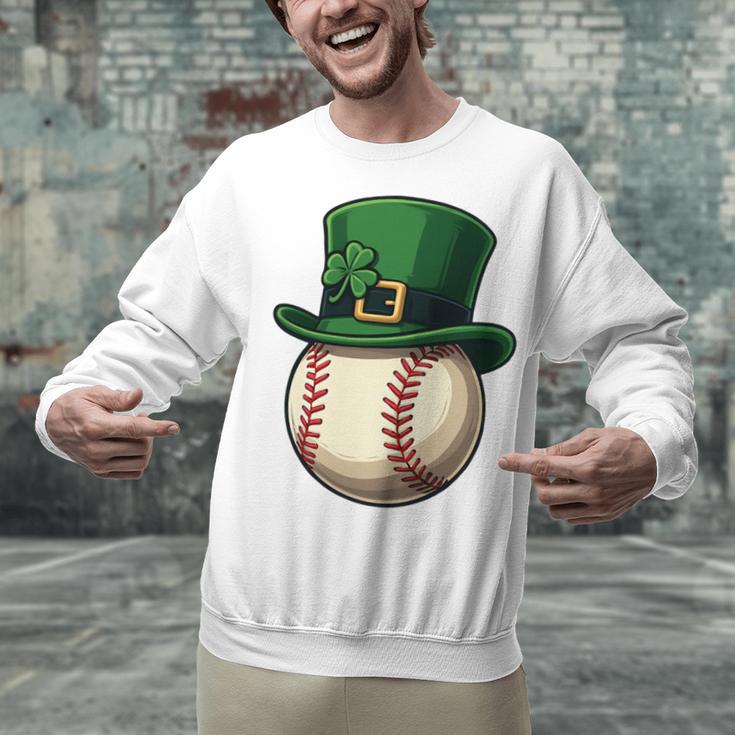 Baseball Leprechaun Hat Saint Patrick Retro Unisex Sweatshirt Baseball Leprechaun Hat Saint Patrick Retro Unisex Sweatshirt