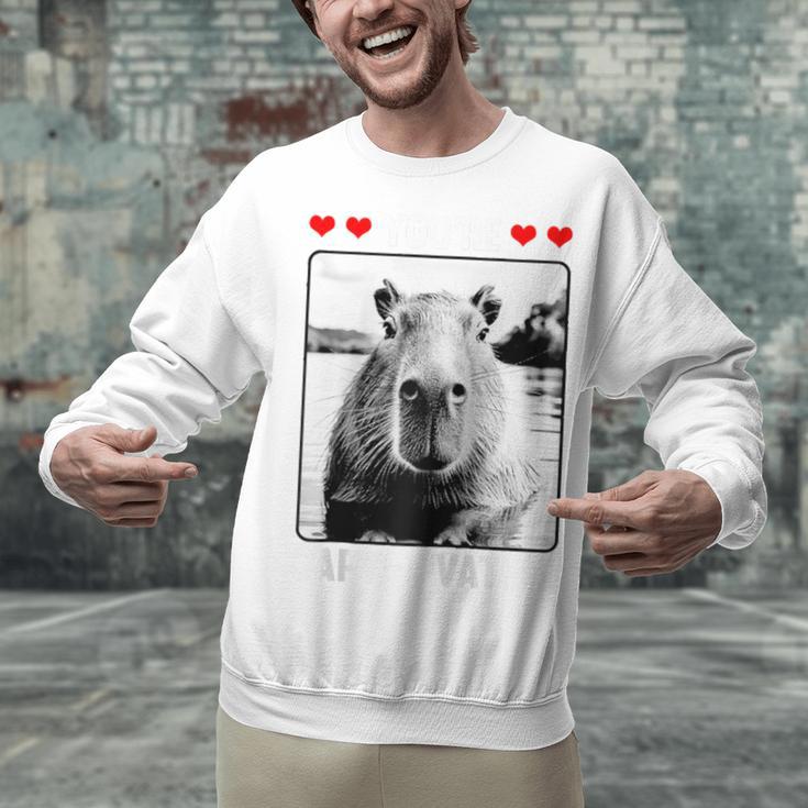 Capybara Love Valentines Day Cute Animal Hearts Raglan Baseball Tee Unisex Sweatshirt Capybara Love Valentines Day Cute Animal Hearts Raglan Baseball Tee Unisex Sweatshirt