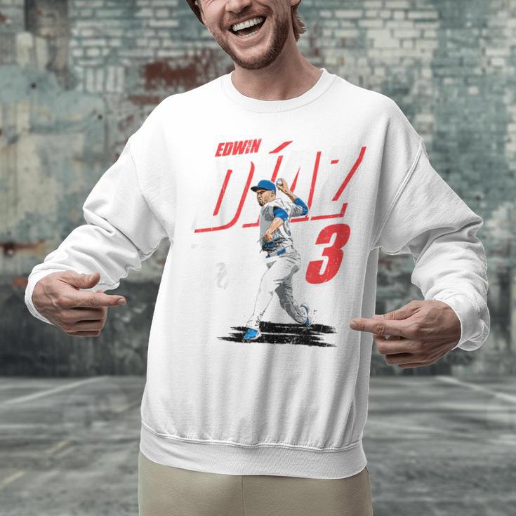 Edwin Diaz Los Angeles D Baseball Players MLBEDD204M Unisex Sweatshirt Edwin Diaz Los Angeles D Baseball Players MLBEDD204M Unisex Sweatshirt