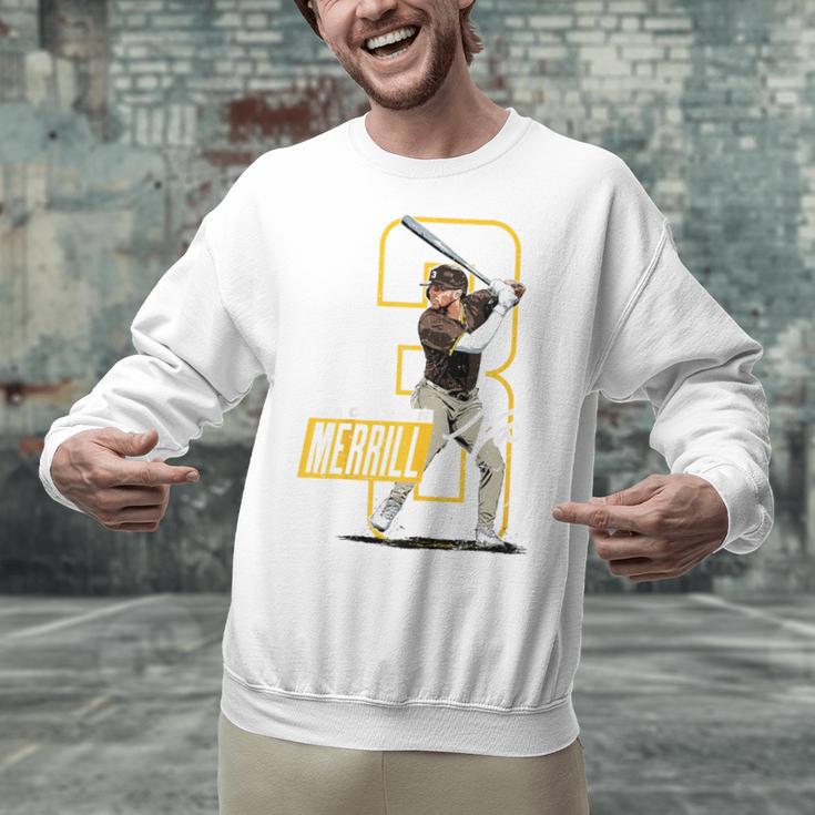 Jackson Merrill San Diego MLB Baseball Player MLBJME202M Unisex Sweatshirt