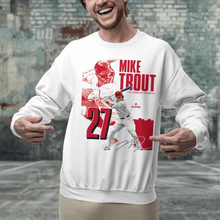 Mike Trout Los Angeles A MLB Baseball Players MLBMTR304N Unisex Sweatshirt