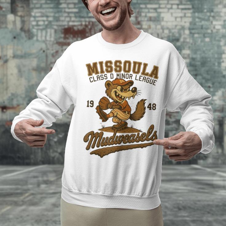 Missoula Mudweasels Retro Minor League Baseball Unisex Sweatshirt Missoula Mudweasels Retro Minor League Baseball Unisex Sweatshirt
