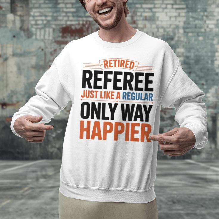 Retired Basketball Referee For Baseball Refs Unisex Sweatshirt Retired Basketball Referee For Baseball Refs Unisex Sweatshirt