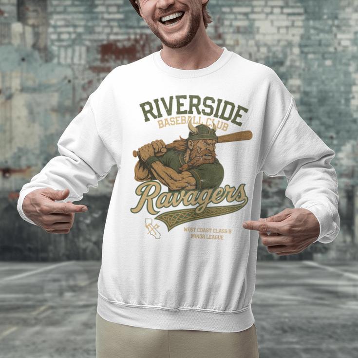 Riverside Ravagers Retro Minor League Baseball Unisex Sweatshirt Riverside Ravagers Retro Minor League Baseball Unisex Sweatshirt