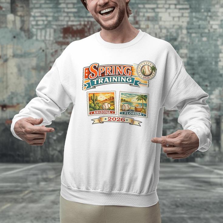 Spring Training 2026 Retro Postcard Baseball Premium Tri-Blend Unisex Sweatshirt Spring Training 2026 Retro Postcard Baseball Premium Tri-Blend Unisex Sweatshirt