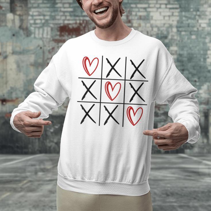 Tic Tac Toe Love Hearts Romantic Valentine Raglan Baseball Tee Unisex Sweatshirt Tic Tac Toe Love Hearts Romantic Valentine Raglan Baseball Tee Unisex Sweatshirt