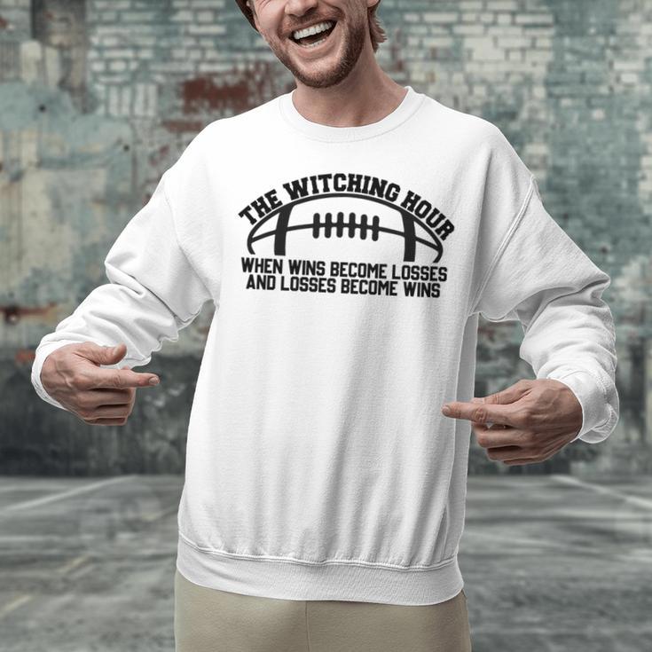 The Witching Hour When Wins Become Losses Baseball Premium Tri-Blend Unisex Sweatshirt The Witching Hour When Wins Become Losses Baseball Premium Tri-Blend Unisex Sweatshirt