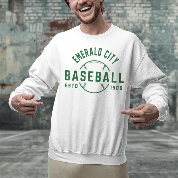 Wizard Of Oz Emerald City Baseball Costume Halloween Unisex Sweatshirt