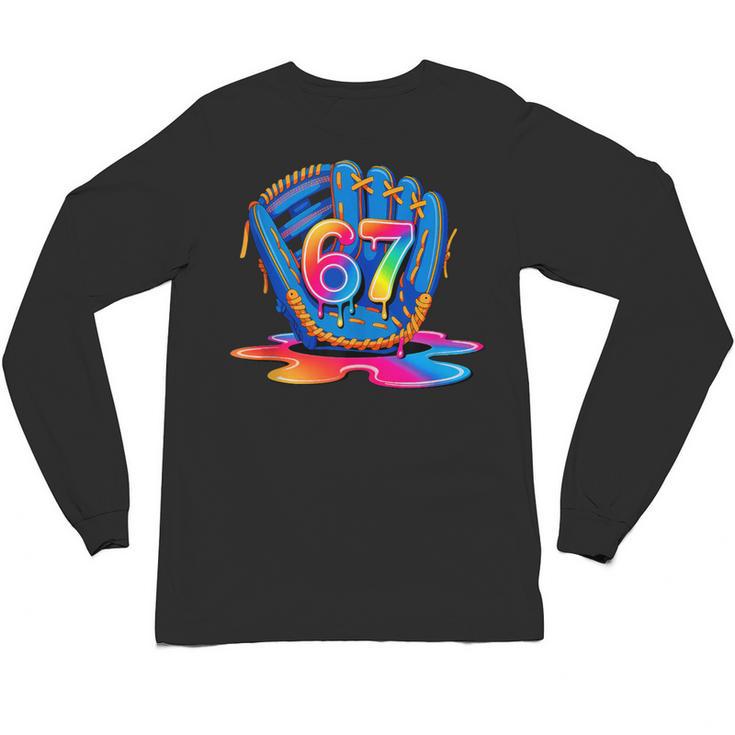 Baseball Drip Ice Cream 67 Lifestyle 101 Unisex Long Sleeve T-Shirt