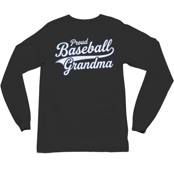 Baseball Grandma Graphic Unisex Long Sleeve T-Shirt