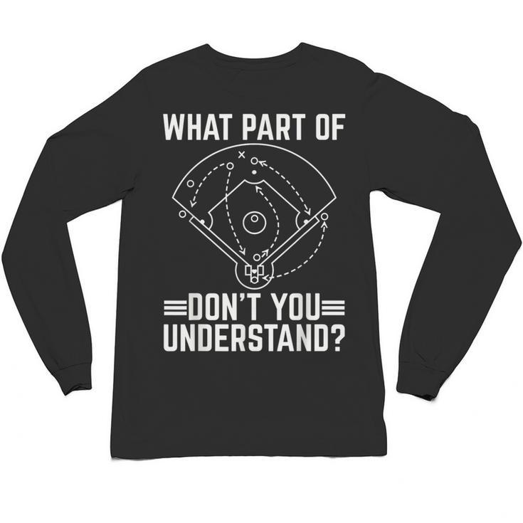 Baseball Math Double Play What Part Of Baseball Game Unisex Long Sleeve T-Shirt