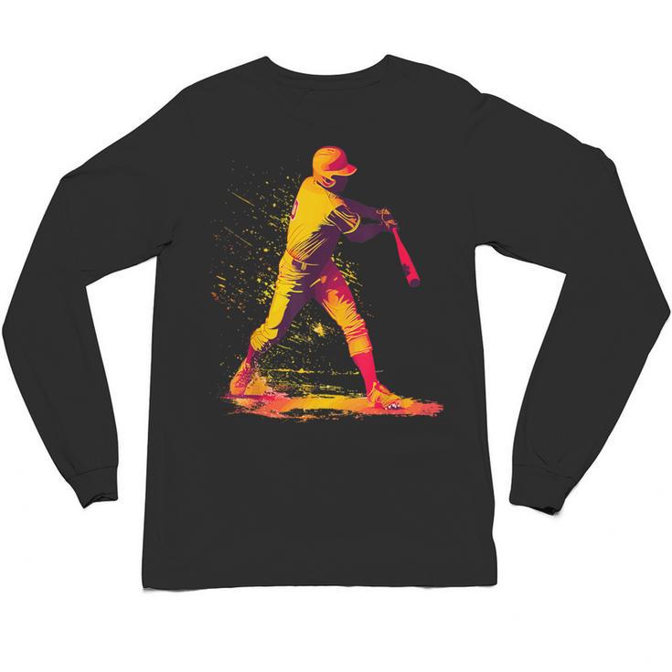 Baseball Player Unisex Long Sleeve T-Shirt