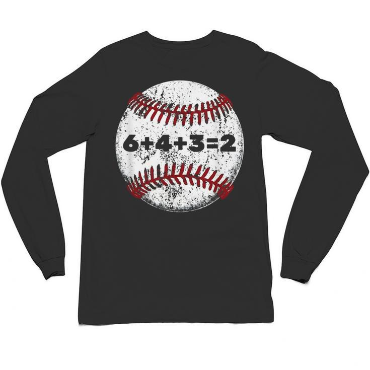 Baseball Red Stitches Sport Graphic 6432 Unisex Long Sleeve T-Shirt