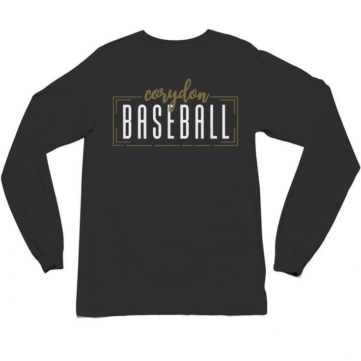 Corydon Baseball School Spirit Indiana Unisex Long Sleeve T-Shirt