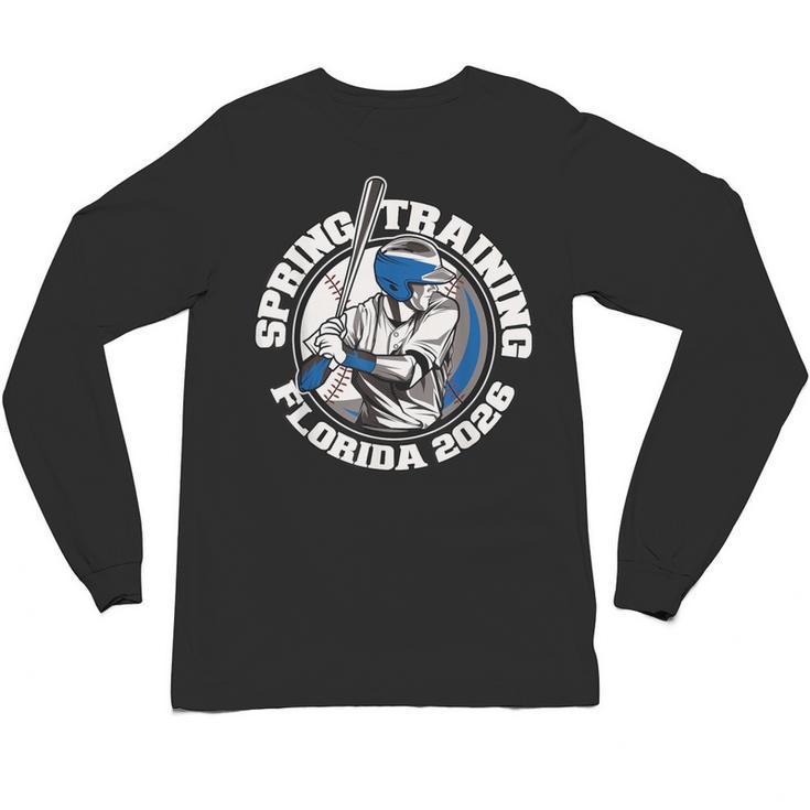 Florida Spring Trainings 2026 Baseball Grapefruit Cactus Unisex Long Sleeve T-Shirt