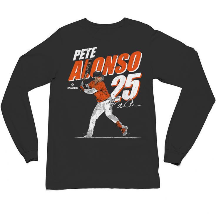 Pete Alonso Baltimore Baseball Players MLBPAL201M Unisex Long Sleeve T-Shirt