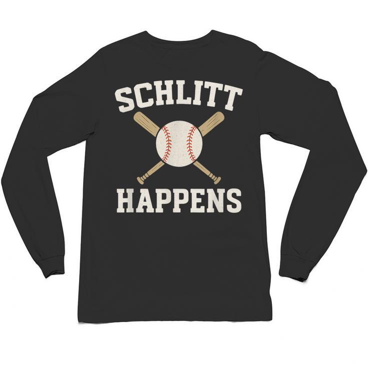 Schlitt Happens Baseball Apparel Love The Bronx Unisex Long Sleeve T-Shirt