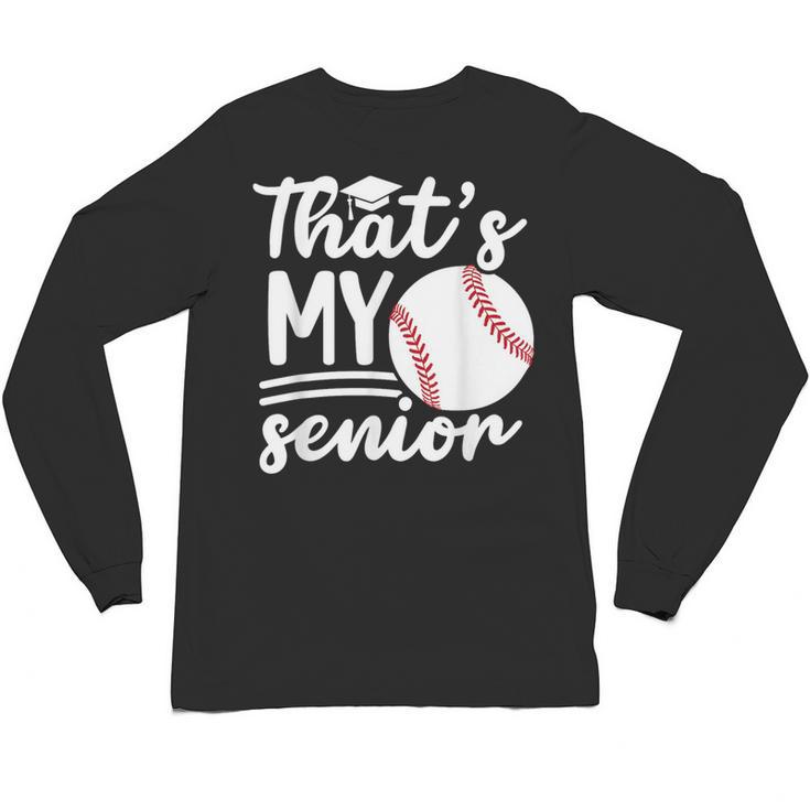My Senior Baseball Senior Mom 2026 Baseball Senior Mama Unisex Long Sleeve T-Shirt