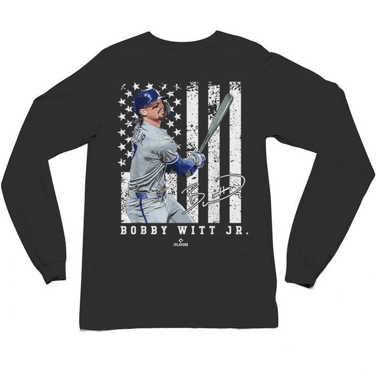 Show Your Pride Bobby WITT Jr Kansas City Baseball MLBPA Unisex Long Sleeve T-Shirt