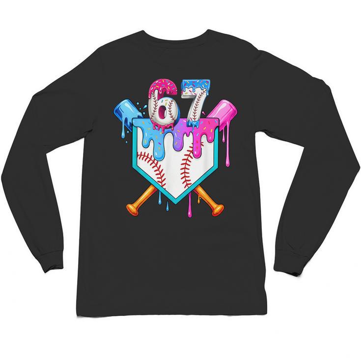 Six Seven Baseball Respect The Drip Boys Baseball Unisex Long Sleeve T-Shirt