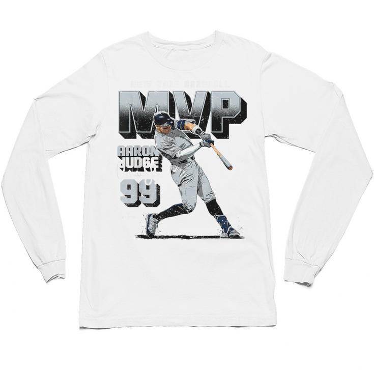 Aaron Judge New York Y Baseball 2025 AL MVP MLBAJMVPM Unisex Long Sleeve T-Shirt