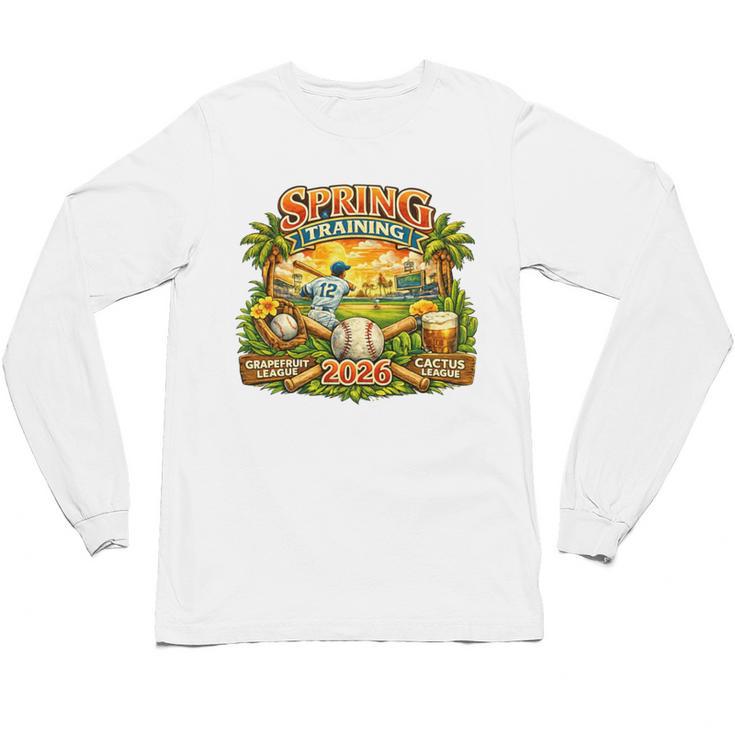Awesome Spring Trainings 2026 Baseball Arizona Florida Unisex Long Sleeve T-Shirt
