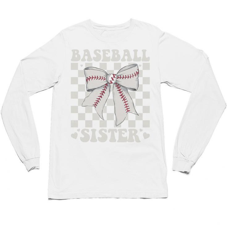 Baseball Sister Unisex Long Sleeve T-Shirt Baseball Sister Unisex Long Sleeve T-Shirt