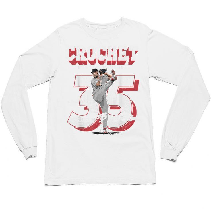Garrett Crochet Boston Baseball Players MLBGCR201M Unisex Long Sleeve T-Shirt