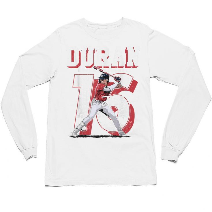 Jarren Duran Boston MLB Baseball Players MLBJDU201M Unisex Long Sleeve T-Shirt