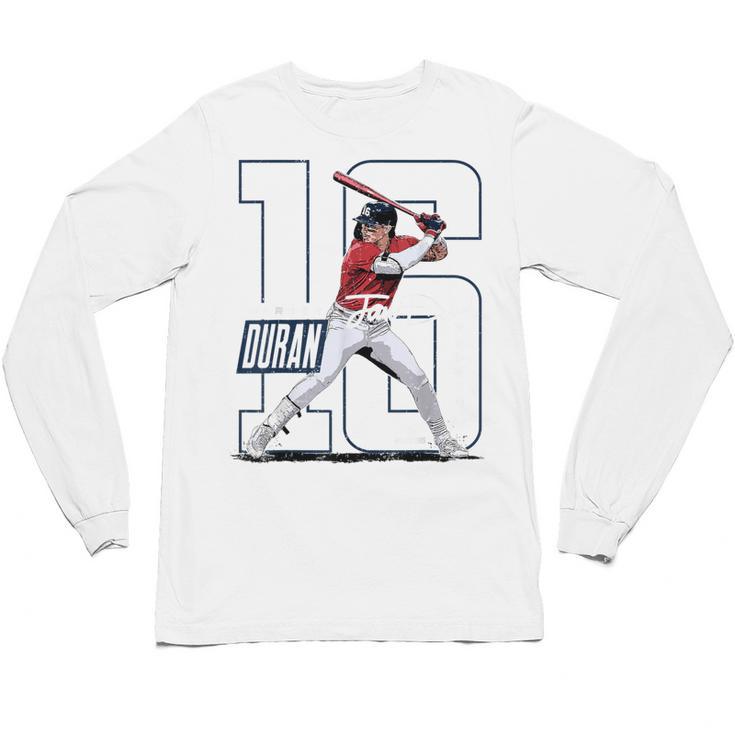 Jarren Duran Boston MLB Baseball Players MLBJDU202M Unisex Long Sleeve T-Shirt