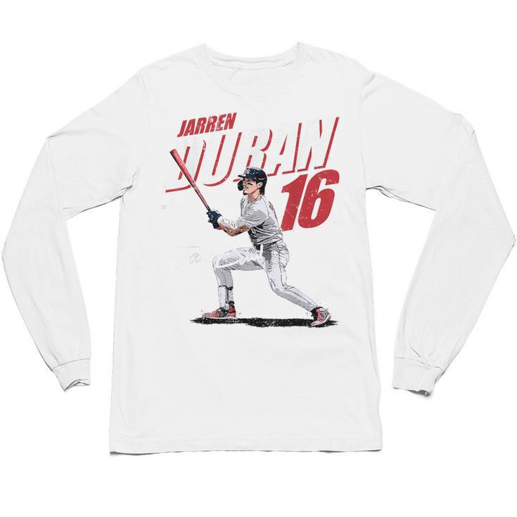Jarren Duran Boston MLB Baseball Players MLBJDU204M Unisex Long Sleeve T-Shirt
