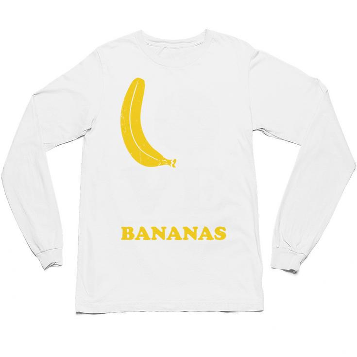 Love Bananas Banana Baseball Unisex Long Sleeve T-Shirt