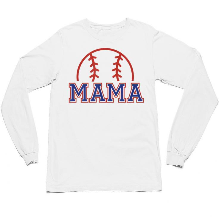 Mom Of Rookie 1st Birthday Baseball Boy Family Matching Unisex Long Sleeve T-Shirt