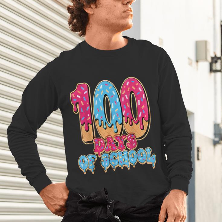 100 Days Of School Baseball Drip 100th Day Of School Unisex Long Sleeve T-Shirt 100 Days Of School Baseball Drip 100th Day Of School Unisex Long Sleeve T-Shirt