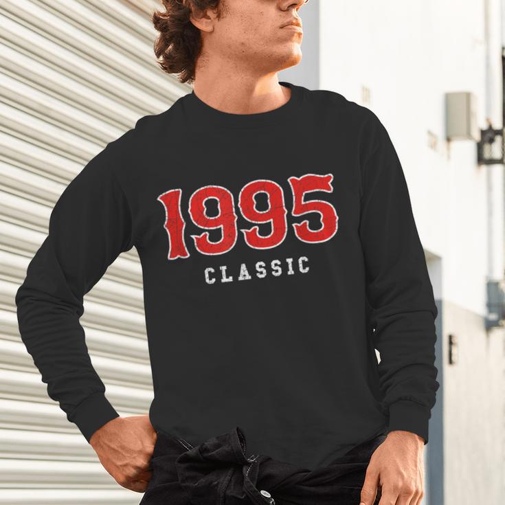 30 Year Old 1995 Classic Baseball Fan 30th Birthday Unisex Long Sleeve T-Shirt