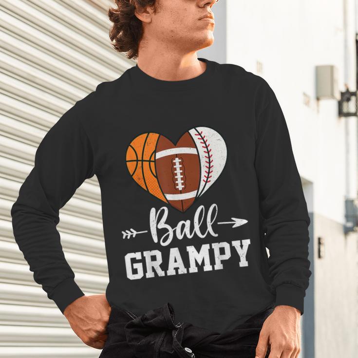 Ball Grampy Basketball Football Baseball Player Unisex Long Sleeve T-Shirt