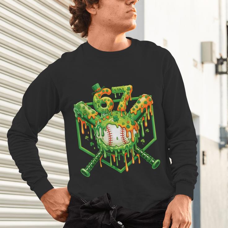 Baseball Drip St Patricks Day Boys Baseball St Patricks Day Unisex Long Sleeve T-Shirt Baseball Drip St Patricks Day Boys Baseball St Patricks Day Unisex Long Sleeve T-Shirt