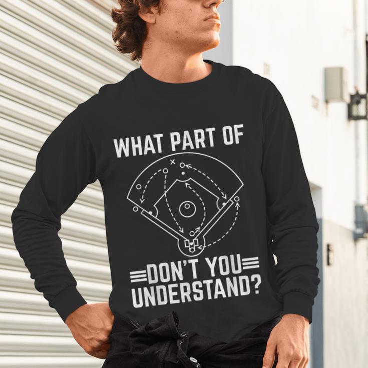Baseball Math Double Play What Part Of Baseball Game Unisex Long Sleeve T-Shirt