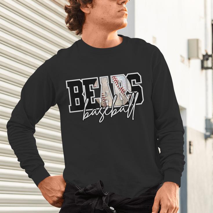 Bears Baseball Mom Game Day School Spirit Bear Pride Unisex Long Sleeve T-Shirt Bears Baseball Mom Game Day School Spirit Bear Pride Unisex Long Sleeve T-Shirt
