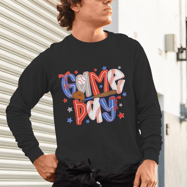 Game Day Baseball Lover Field Day Men Women Kid Unisex Long Sleeve T-Shirt Game Day Baseball Lover Field Day Men Women Kid Unisex Long Sleeve T-Shirt